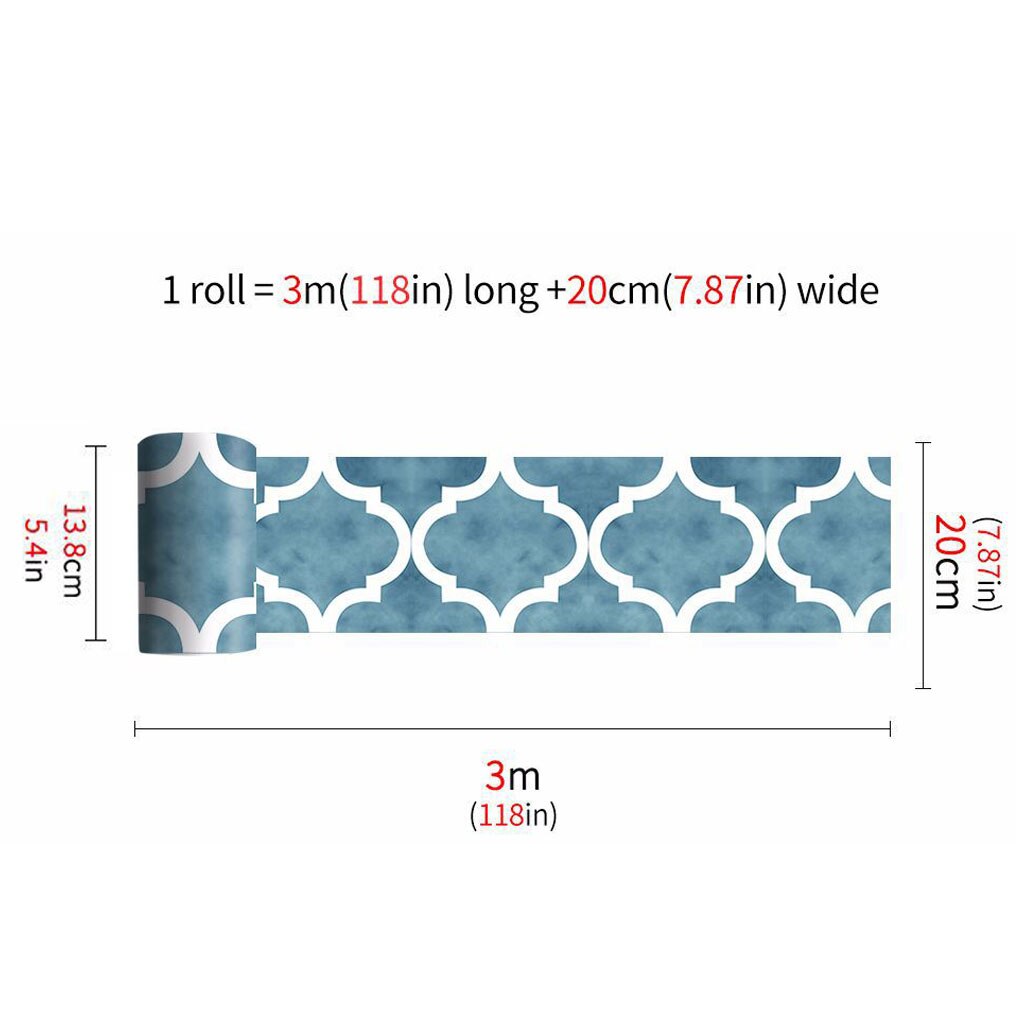 20X300Cm Retro Zelfklevende Pvc Vloer Roll Baksteen Lijn Patroon Hotel Slaapkamer Begane Grond Sticker Pvc Verwijderbare muurstickers