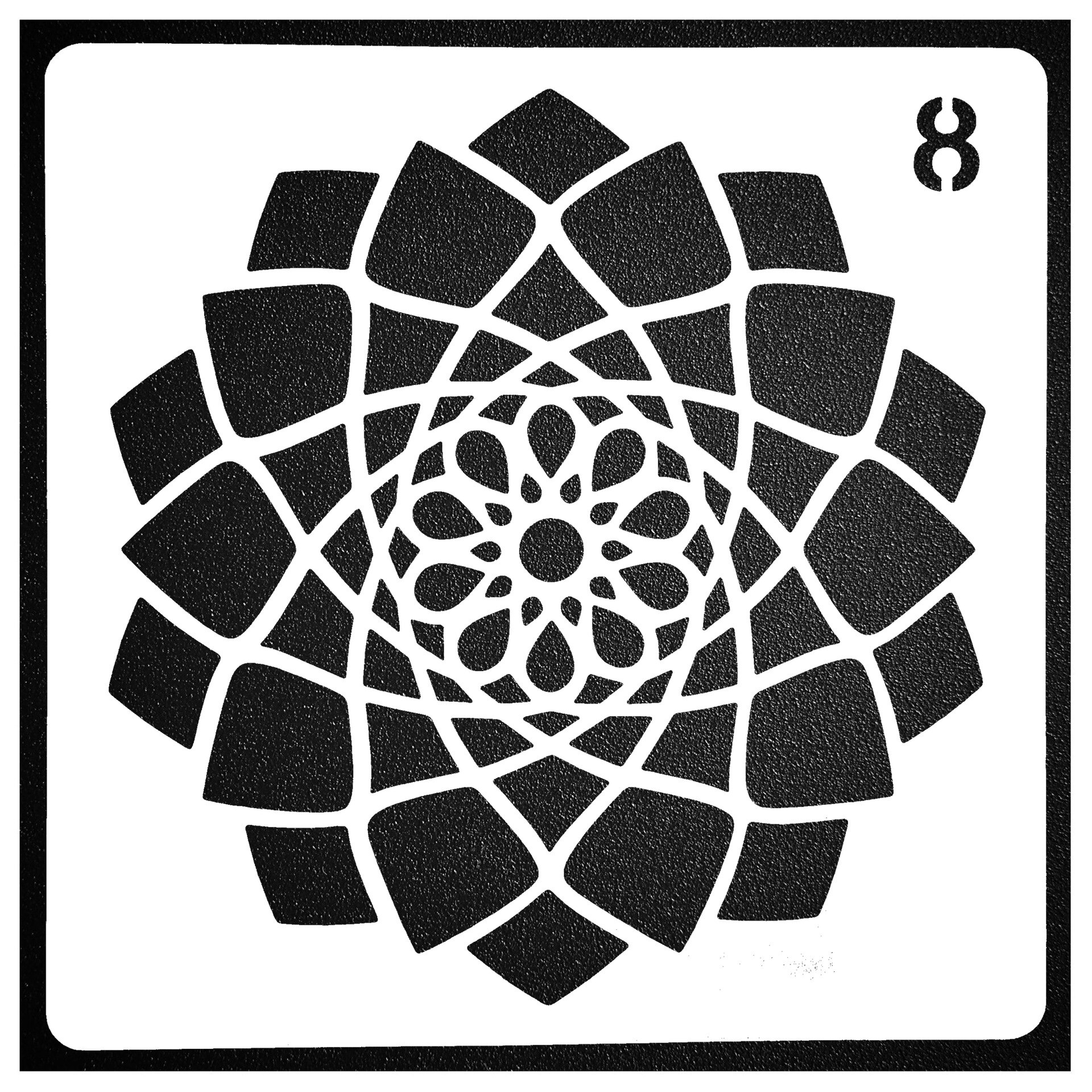 Mandala Painting Template Stencils Drawing Stencils Painting And Decor Bullet Journal Supplies Decorative Mandalas: HHA0708