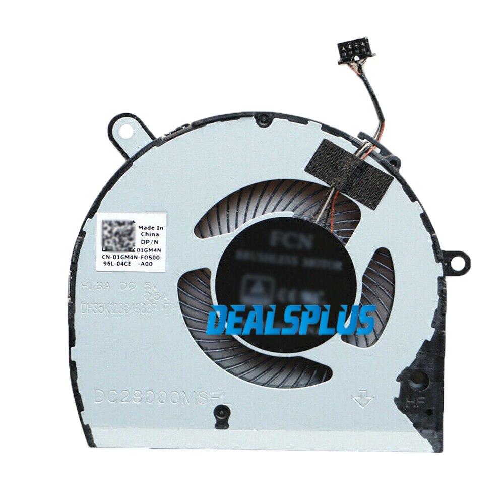 1PCS CPU Cooling Fan For Dell Latitude 5500 E5500 Precision 3540 M3540 01GM4N