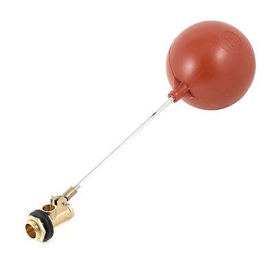 Aquarium Water Liquid Level Sensor Floating Ball 3/8" Diameter Red