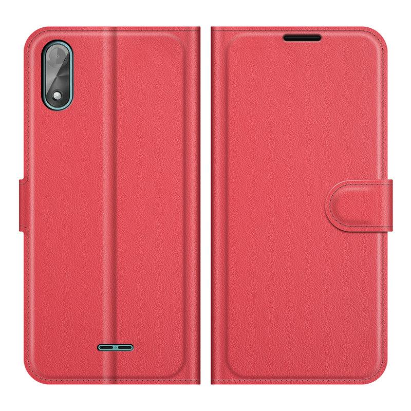 Para wiko y51 carteira caso do telefone flip capa de couro capa etui fundas: Lz Rd