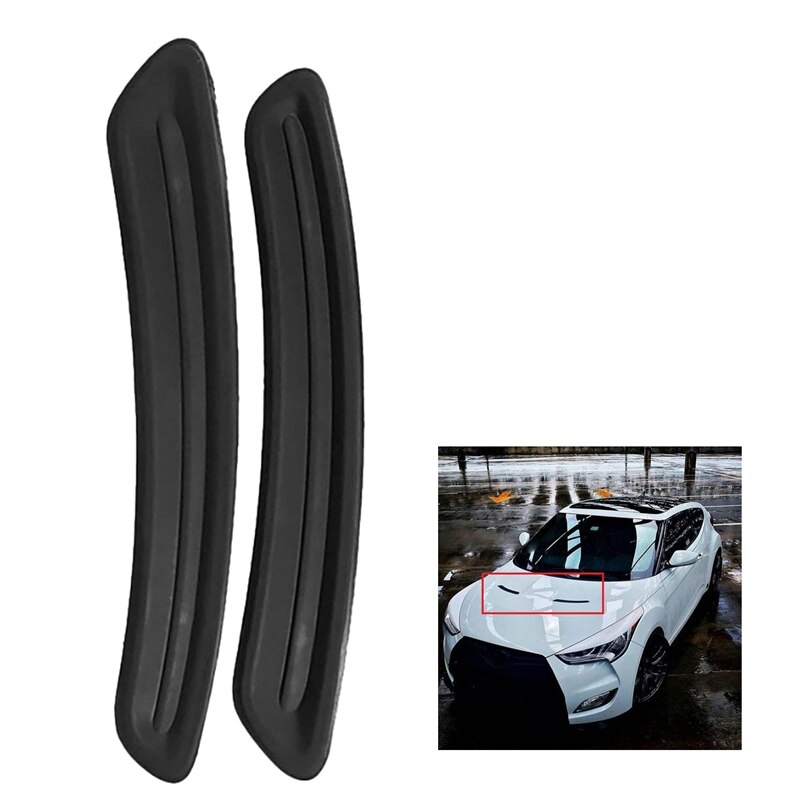 Toyota Grand Highlander Front Bumper ABS Black Front Bumper For 2024-2025 Toyota Grand Highlander - Black ABS Grill Mesh Cover 2-Piece Set Hood Trim