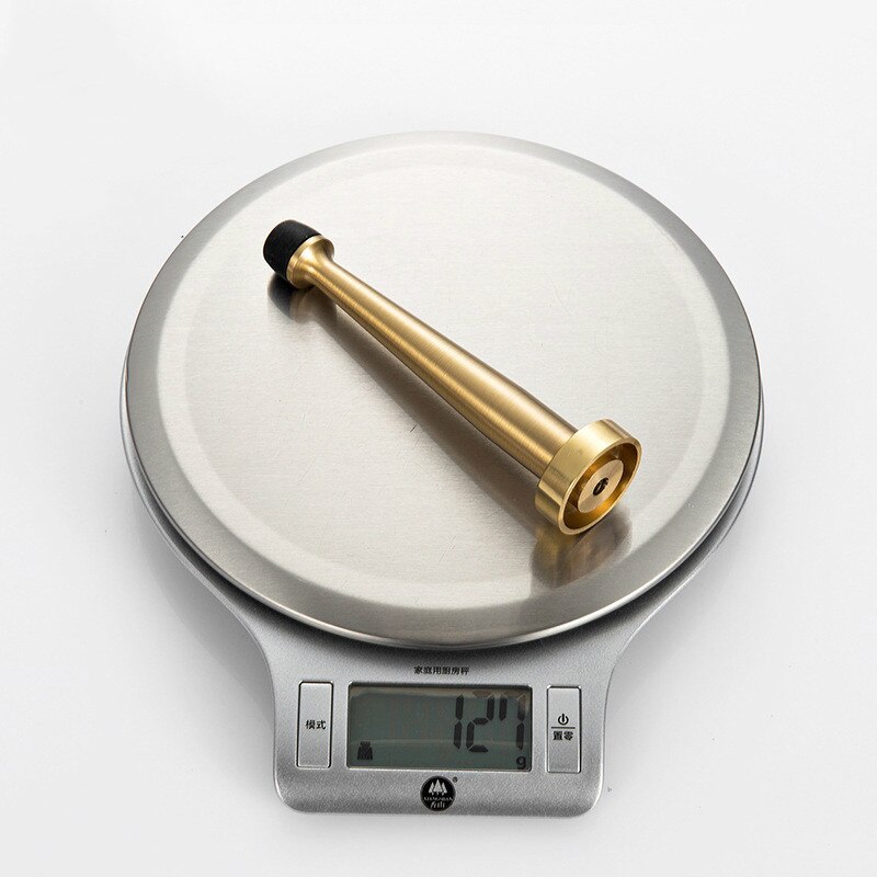 JD Brass Door Stopper Bathroom Door Stop Heavy Duty Floor Wall Mount Bumper Non-magnetic Door Holder Catch Door Hardware