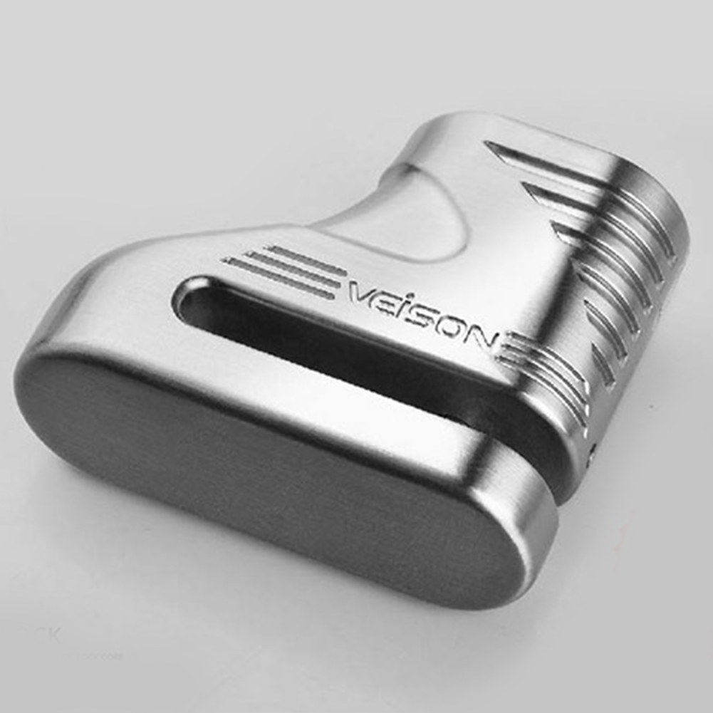 Verrou de sécurité Anti-vol en alliage d'aluminium pour moto, verrou de freins à disques Ultra-haute résistance, verrou de voile robuste, 2 couleurs