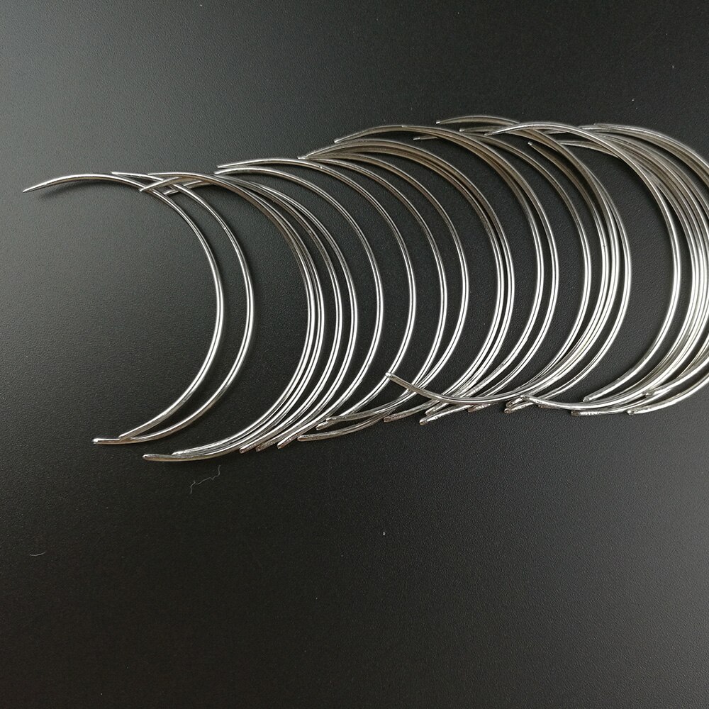 25pcs C Type Curved Mattress Needles Hand Sewing Home Household Repair Sewing Needles 25Pcs C Type Needle