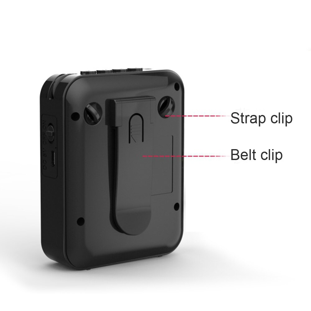 Spotkanie USB akumulator osobisty głośnik przenośny wzmacniacz głosu Bluetooth trening z mikrofonem dla nauczycieli wielofunkcyjne