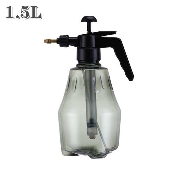 Sprayer Hand Air Pressure Trigger Sprayer Bottle Adjustable Disinfection Sprayers Air Compressor Pump Spray Bottle Watering Can: 1.5L Gray