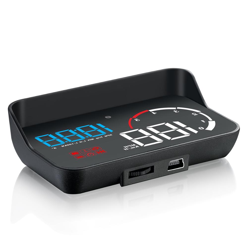 car speed projector HUD obd2 heads up display automatically adjust the brightness