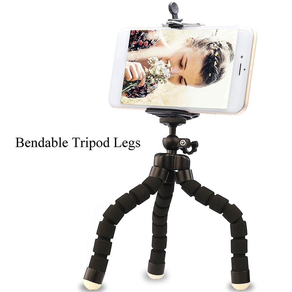 Trépied de Selfie en ABS avec pied pliable, support de support Portable Standard, filetage 1/4 à 20, pour appareil photo et téléphone Portable