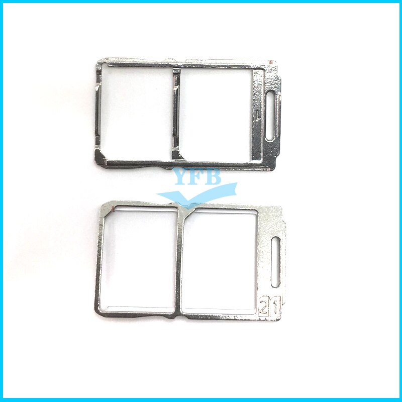 Podwójny podajnik kart sim uchwyt na otwór adapter robić sony Xperia M5 E5603 E5606 E5653 części zamienne