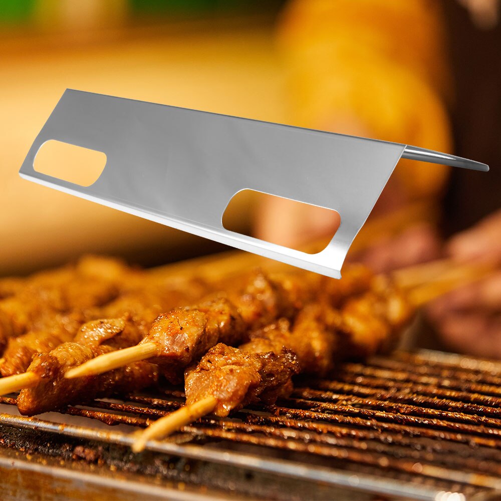 Barbecue plaque chauffante acier inoxydable Barbecue plaque chauffante gril bouclier thermique extérieur Barbecue pièces pour Barbecue Barbecue