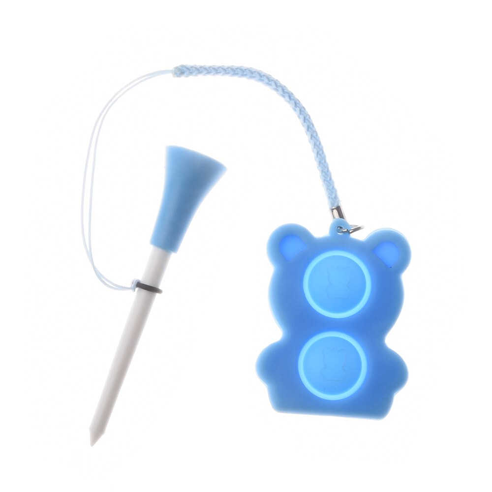 6Pcs Golf Rubber Tee With Fidget Reliver Stress Toy Golf Ball Holder With Push Bubble Fidget Prevent Loss Simple Dimple Toy