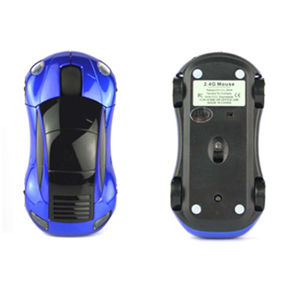 2.4G Wireless Mouse Car Shape With Flashing LED Light Sem Fio Mouse For Netbook Laptop Gaming
