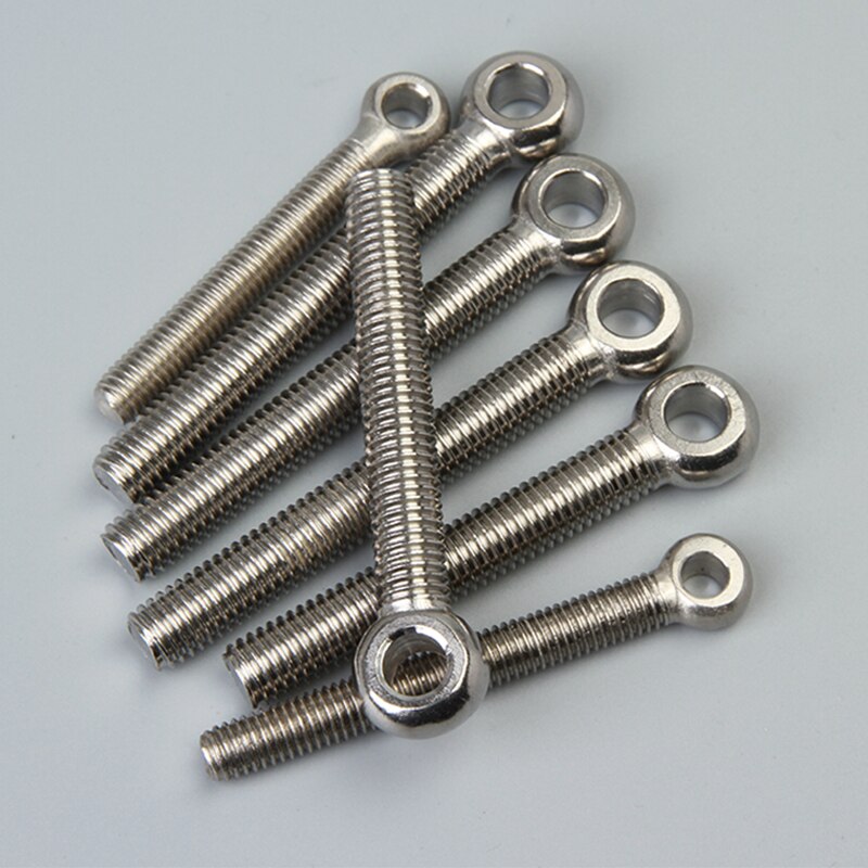 304 edelstahl schrauben Union schraube Fisch auge schraube Bolzen mit loch Regelmäßige zähne Automobil teile Professionelle ersatzteile