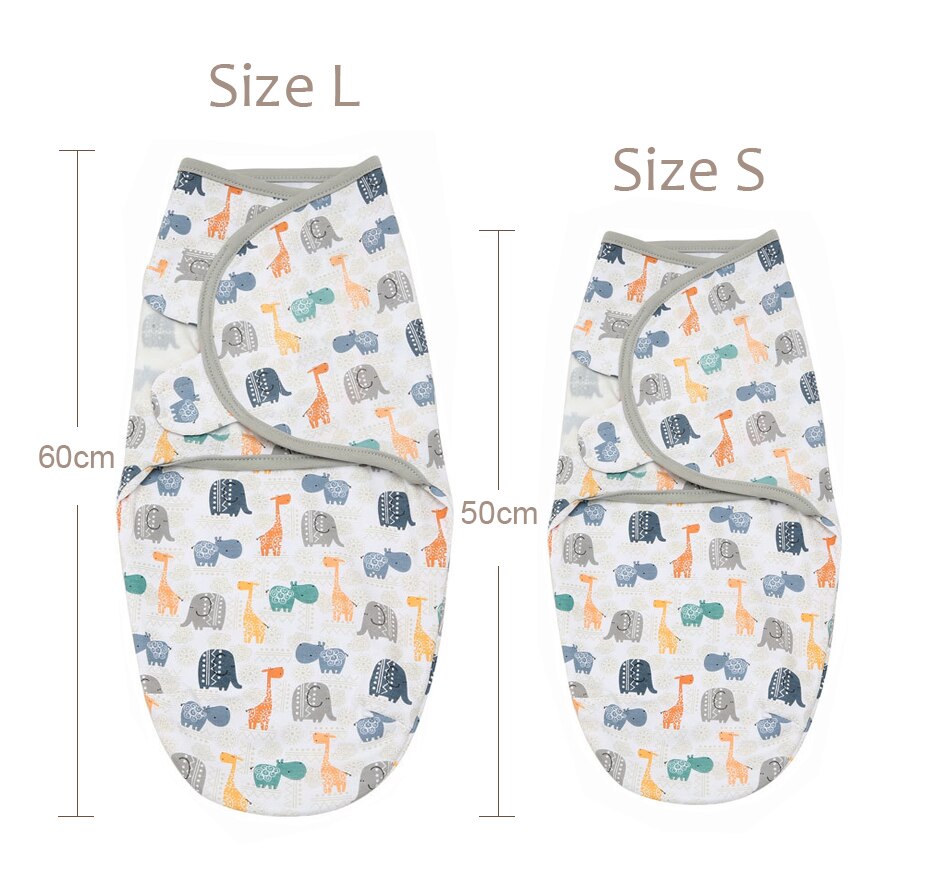Baby Swaddle Blanket Wrap Newborn Baby Swaddle 100% Cotton Soft Infant Newborn Baby Products Blanket &amp; Swaddling Sleepsack