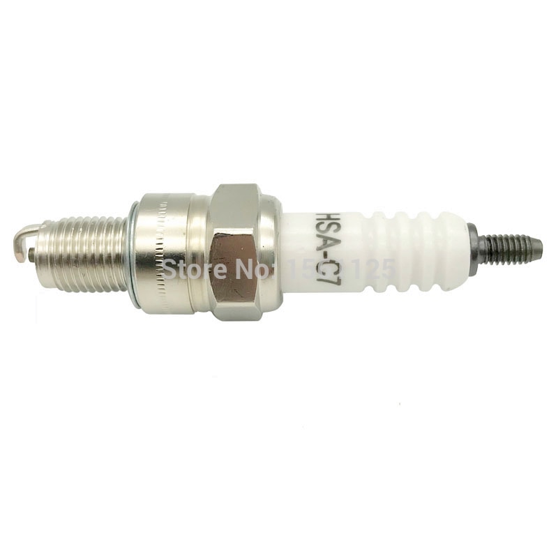 1PC INT Motorcycle Racing HSA-C7 Spark Plug For GY6 CR7HIX CR7HSA C7HSA A7RTC A7TC UF22 CR6HSA C5HSA C6HSA