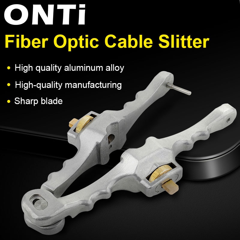 ONTi Longitudinal Opening Knife Longitudinal Sheath Cable Slitter Fiber Optical Cable Stripper