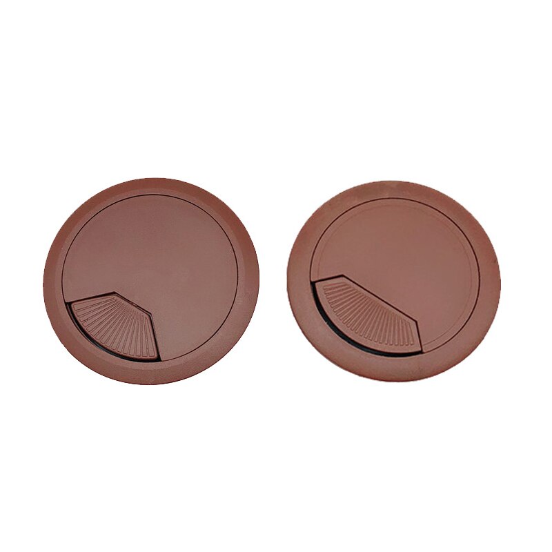 Computer desk perforated wire cover plate 60MM desk top through the cable box outlet hole cover coil