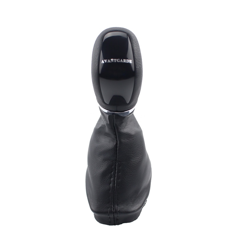 Alta qualidade preto automático botão do deslocamento de engrenagem com gaitor boot para mercedes benz w203 w209 acessórios automóveis