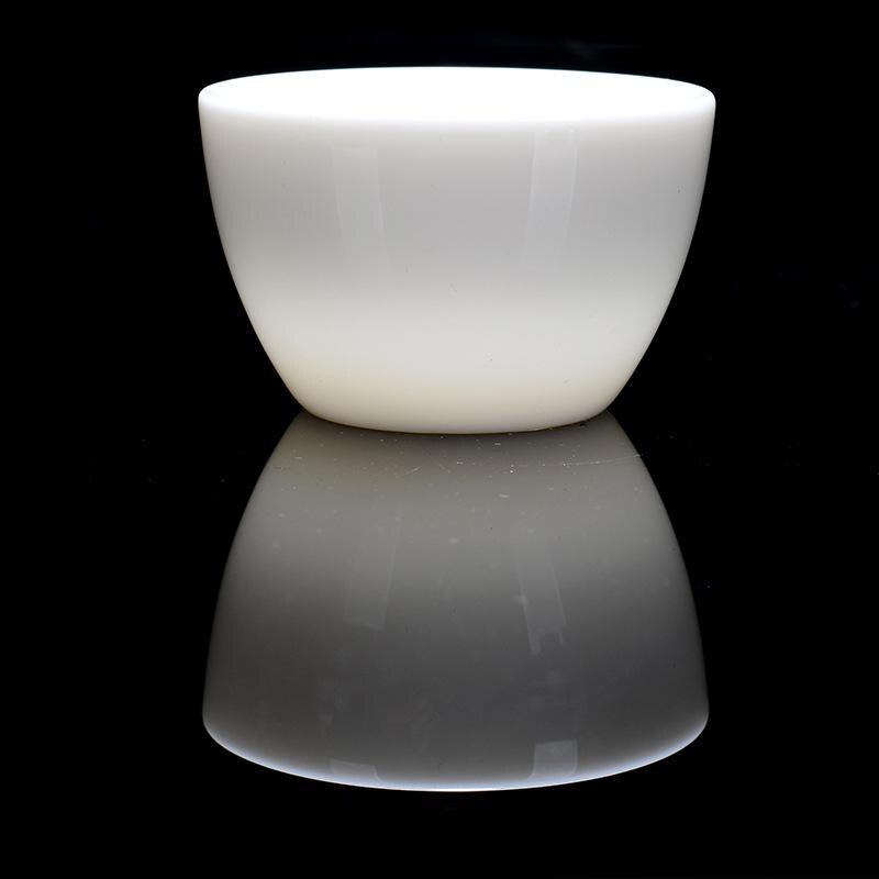 Witte porseleinen theekop, traditioneel chinees patroon, theekopje, theekom voor puer kung fu theeservies accessoires, theeservies en drinkgerei: 1