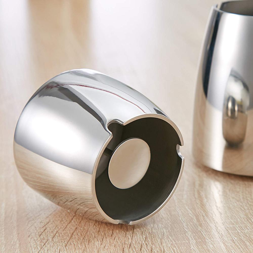 TPFOCUS Mode Roestvrij Stalen Asbak Outdoor Wind Asbak voor Tuin Terras Balkon