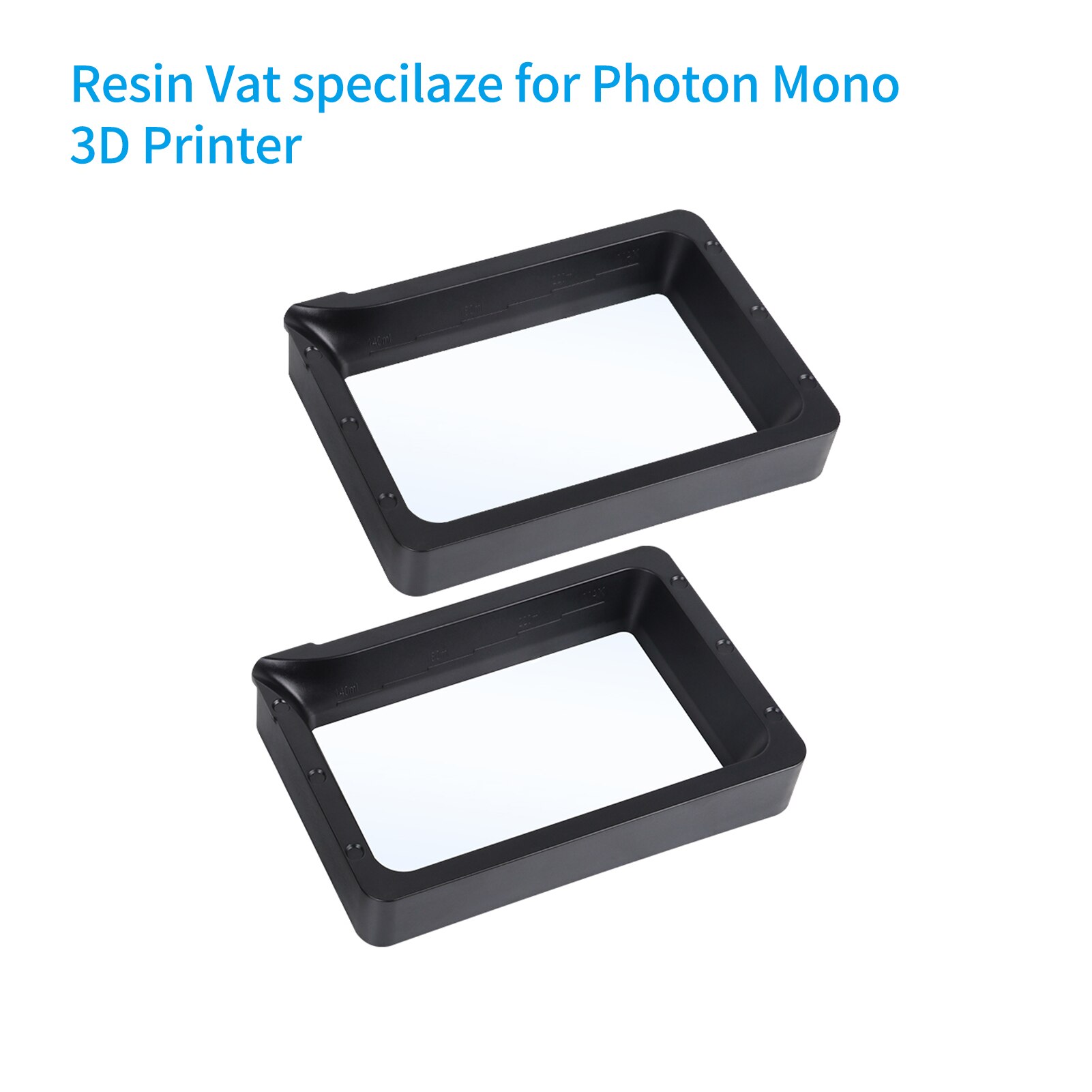 ANYCUBIC Metal Resin Tanks Vats Resin Vat for Photon Mono X/MONO SE/MONO 3D Printer: For MONO