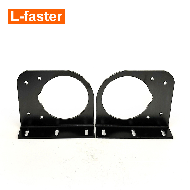 L-schneller 2 Stück kunden spezifische Stahl Montage platten halterung für 75 U/min 120 U/min Elektro rollstuhl wagen Getriebe Motor- mit gebürstetem Motor-