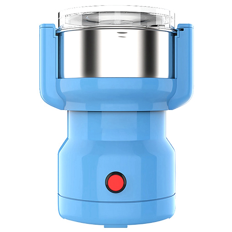 Molinillo Eléctrico de granos de café de acero inoxidable, molinillo de granos, especias, cereales, herramientas de cocina, enchufe europeo