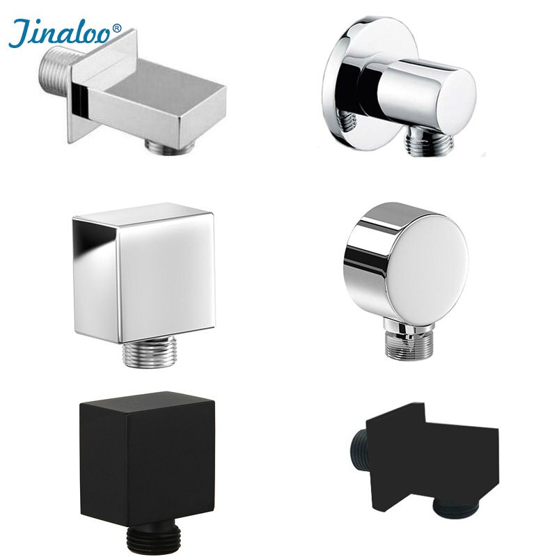 Water Outlet Spout Solid Brass Concealed Shower Plumbing Hose Connector