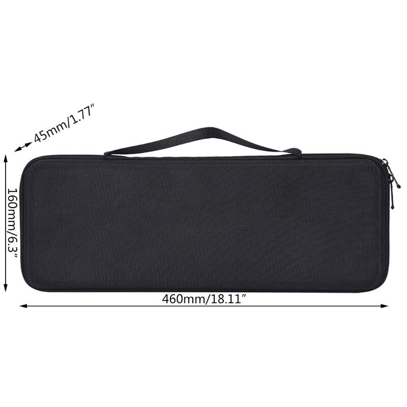 EVA Hard Storage Case Protective Bag Box for Logitech-MX Keys Advanced Keyboard R9JB