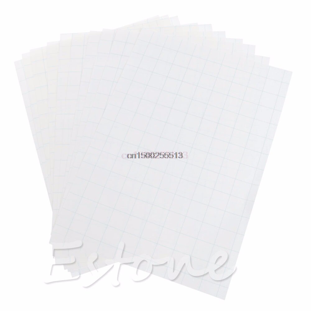 10 ark overførselspapir  a4 jern på inkjet print varmeoverførselspapir til diy håndværk t-shirt