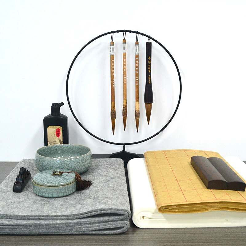 Calligraphy Brushes Pen Sets Multiple Hairs Calligraphy Brush Traditional Caligrafia Chinese Painting Brush Pen Craft Supplies