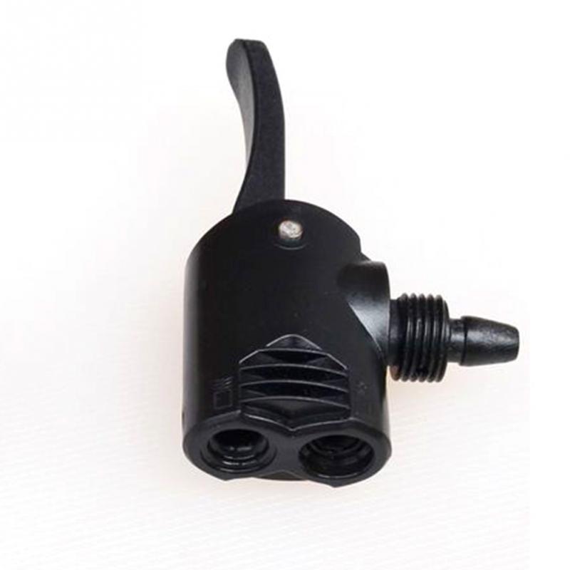 1Pc Fiets Pomp Nozzle Slang Adapter Dual Head Pompen Onderdelen Service Accessoires F/V A/V Schrader/Presta Converter Fiets