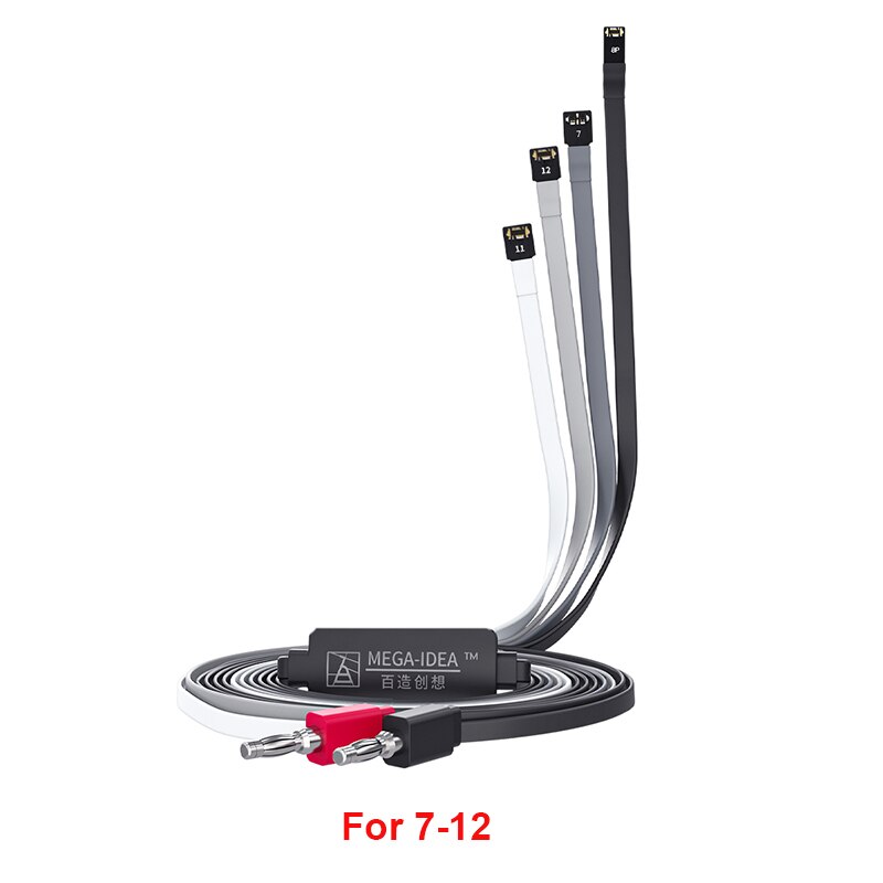Qianli-Cable de alimentación con Control de arranque, Cable de alimentación para IP 12, 11, XS, MAX, XS, X, 8P, 7, Android, HUAWEI, XIAOMI, VIVO, OPPO: for Phone 7-12
