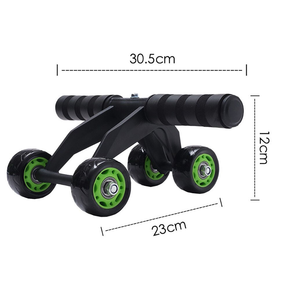 Fitness Abdominal Wheel AB Roller Muscle Trainer Keep Fit Wheels for Waist Leg Exercise Home Gym Training Equipment