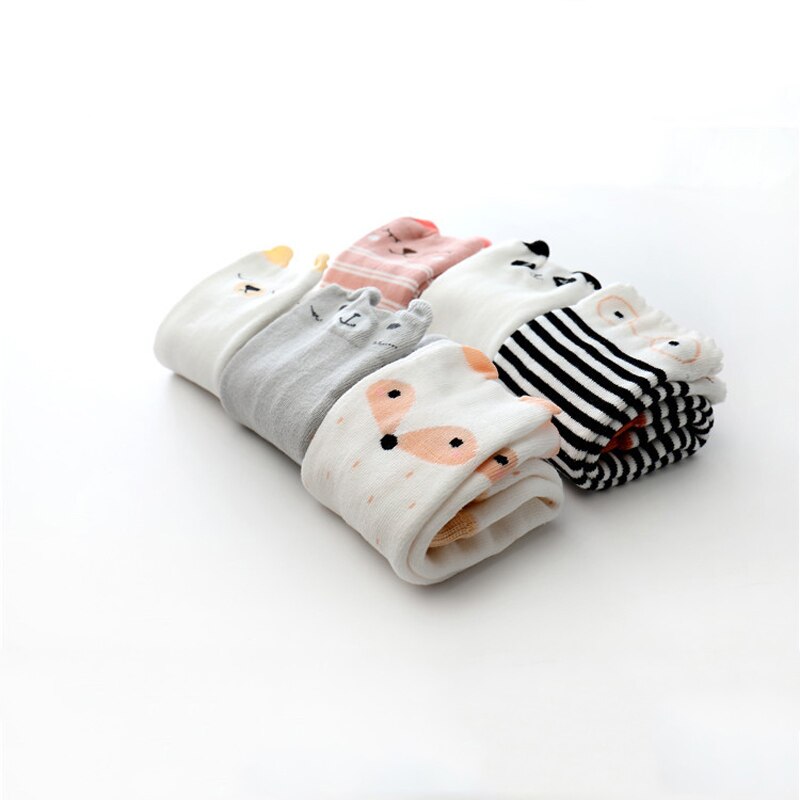 WARMOM Children Kneecap Baby Winter Leg Warmers Children Cotton Knee Pad Baby Crawling Knee Pads Cartoon Safety Cotton Knee Pads