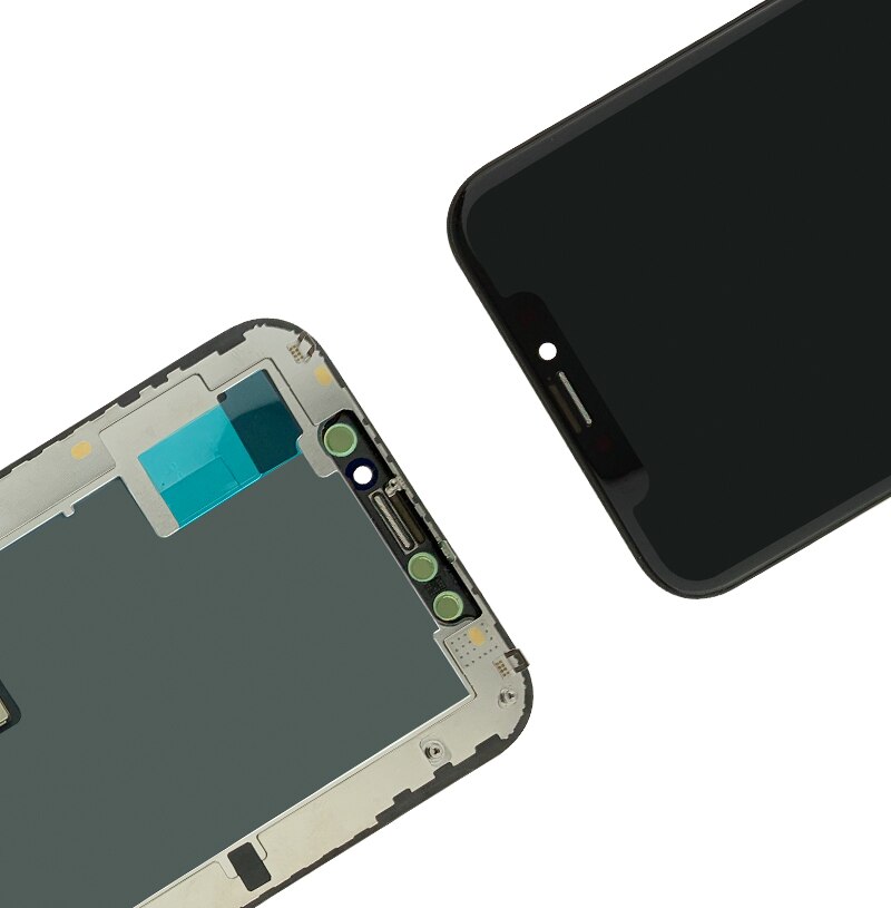 Aaa+++ display für iphone x oled-bildschirm-ersatz, lcd mit touchscreen, true tone, keine pixelfehler.