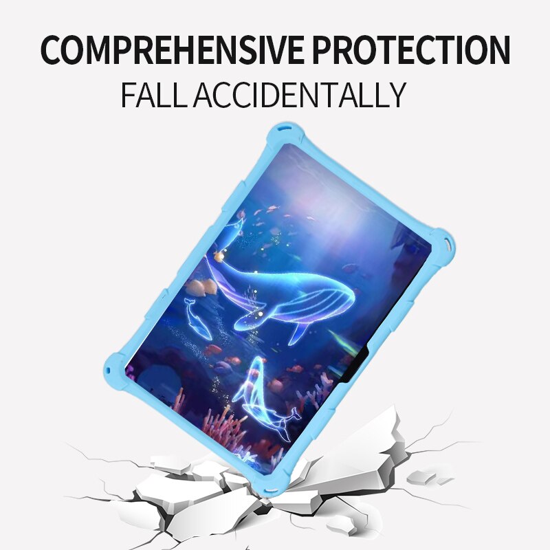 For Tablet Nokia T20 T 20 10.4" Case Soft Silicone Protective Stand Cover For Funda Nokia T20 TA-1392 TA-1394 Tablet Kids