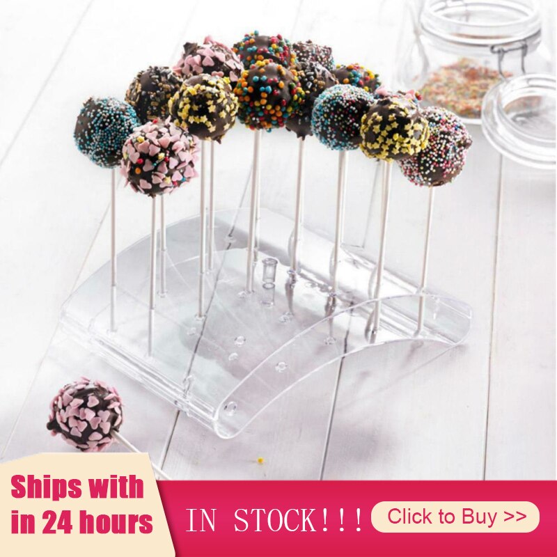 1pc 20 Holes Lollipop Stands Cake Display Stand Holder Cake Stand Pops Lollipop Support Display DIY Cake Kitchen Cake Stand