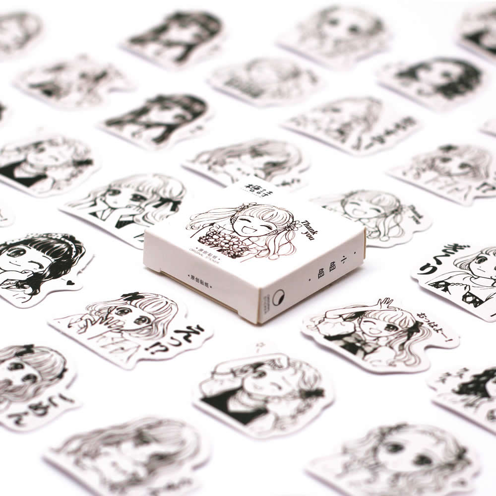 40 PCS Delicious Sweet Dessert Sticker Food Decals Stickers for Children to Laptop Suitcase Guitar Fridge Bicycle Car