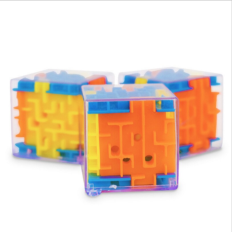 3D Doolhof Puzzel Speelgoed Coördinatie Balance Game Case Box Baby Intelligentie Hersenen Hand Educatief Speelgoed Voor Kinderen Holoday