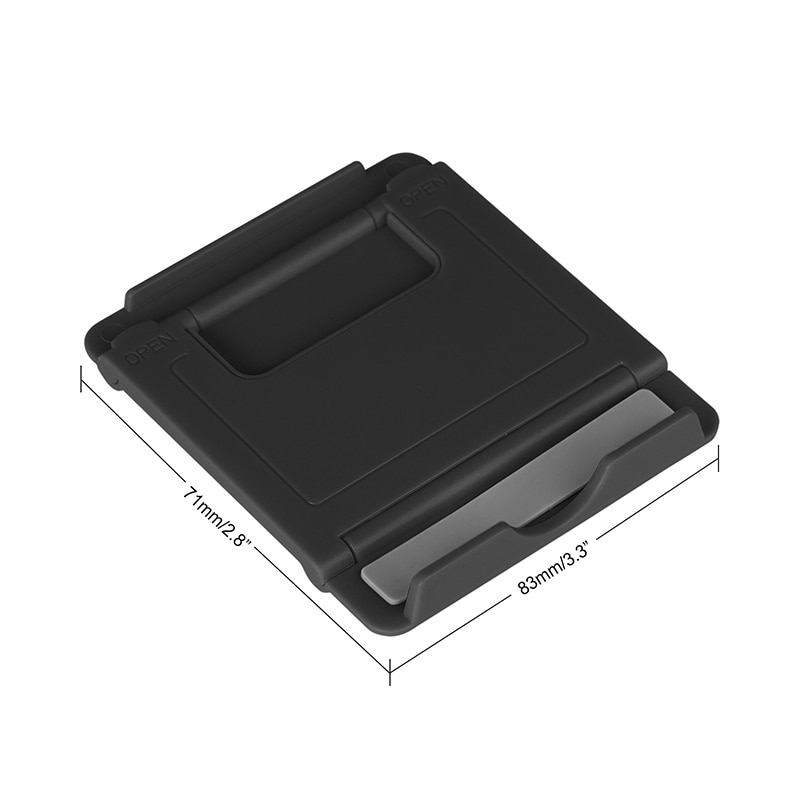 Mini Kunststoff Telefon Halfter Für iPhone Huawei Xiaomi Tablette Ständer Universal- Einstellbare Telefon Stehen Faltbare Schreibtisch Halfter Stehen