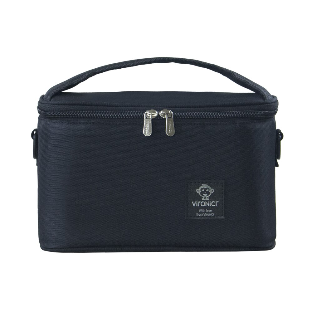 Sac de conservation du lait maternel sac à dos thermique de lait sac de glace réfrigéré sac à dos étanche Portable: Black