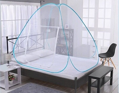 Foldable Automatic Installation Yurt Camping Mosquito Nets Yurt Prevent Insect Pop Up Tent Curtains for Beds Bedroom Decor