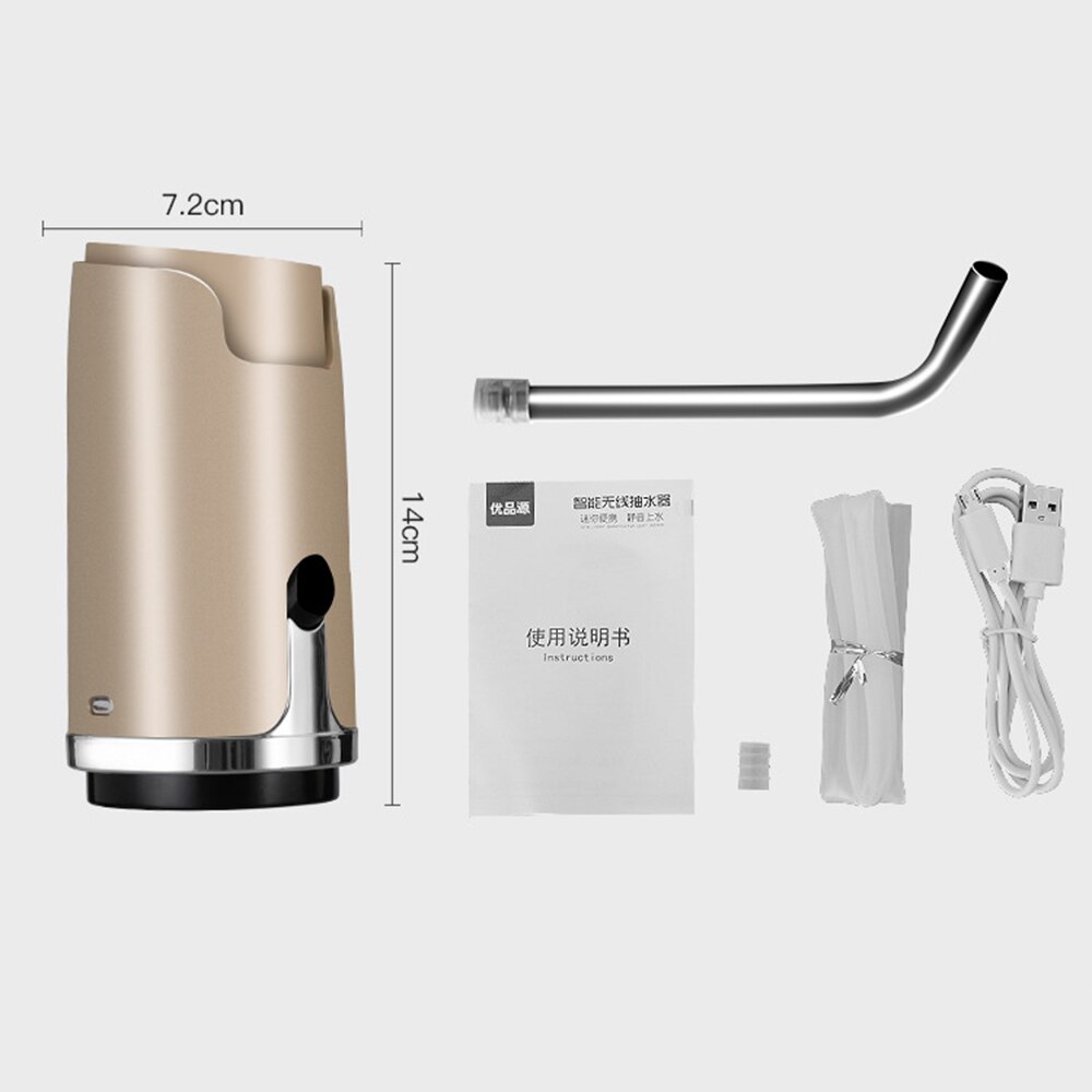 Automatic Water Dispenser Pump USB Charging Automatic Drinking Water Pump Portable Electric Water Dispenser Water Bottle Switch