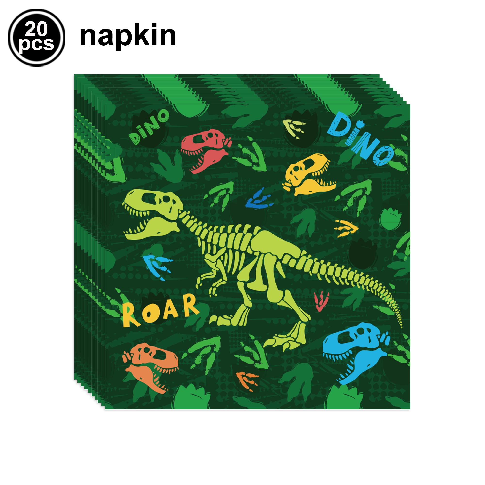 Dinosaur Cake Topper Cute Cartoon Jungle Safari Dino Birthday Cake Decoration Boys Kids Dinosaur Themed Baby Shower Party Supply: VIOLET/紫罗兰