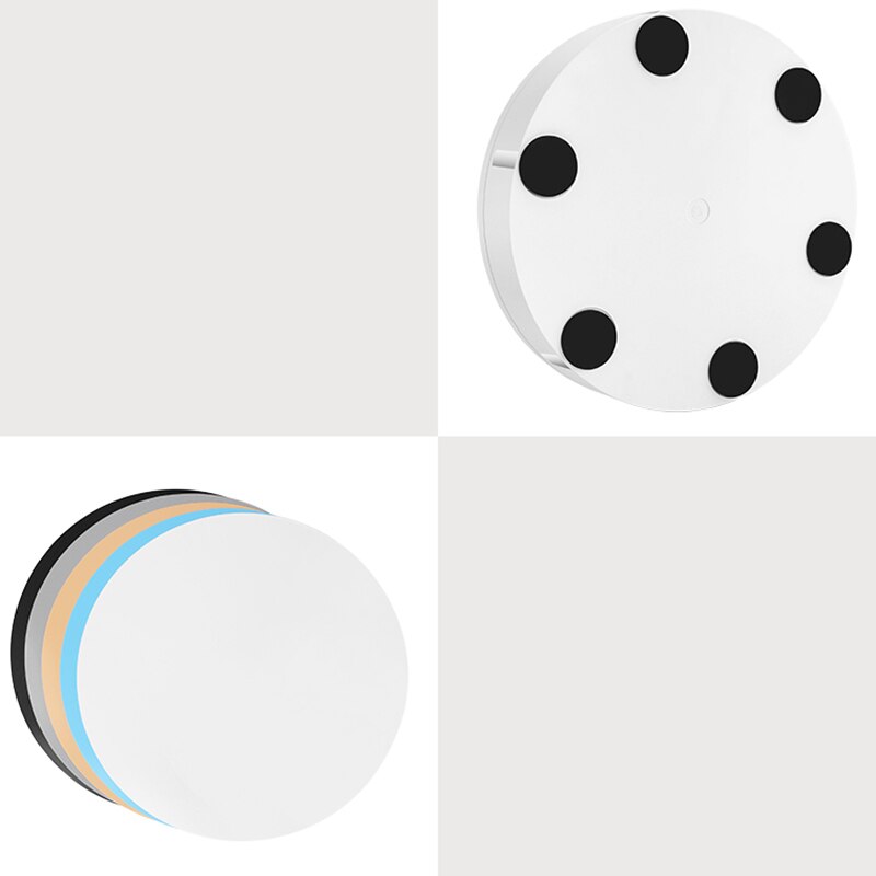 -Adjustable 360 Degree Round Rotating Turntable Display Stand Photography Accessories Studio Photo Backdrop