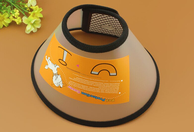 Small Size Dog Cat Vet Elizabethan Collar Cone Wound Healing Brace Blue Size XS M L