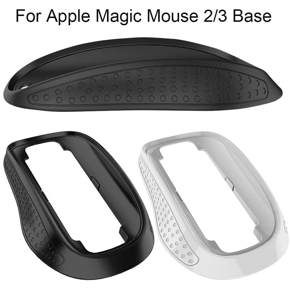 Maus Basis für Apfel Magie Maus 2/3 Basis Universal- Ergonomische Basis Maus Handballen auflage erhöhtes Ergonomisches Maus ladepad