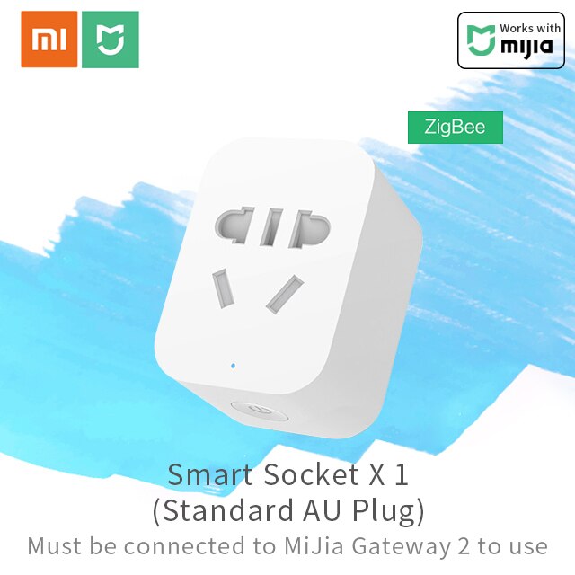 Xiaomi Mi Smart Socket Mijia Smart home plug wifi or ZigBee Version APP Remote Control Power Detection Work with Mi home APP: ZigBee Socket AU